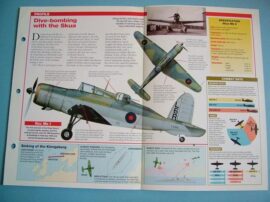 British Aircraft of World War II Card 24 Gloster GLADIATOR Biplane fighter