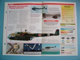 British Aircraft of World War II Card 28 Handley Page HAMPDEN and Flying Suitcase 217