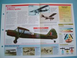 British Aircraft of World War II Card 38 Taylorcraft AUSTER SERIES