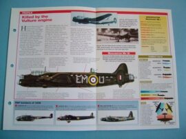 British Aircraft of World War II Card 44 Avro MANCHESTER Night bomber