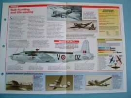 British Aircraft of World War II Card 47 Vickers WARWICK heavy bomber design