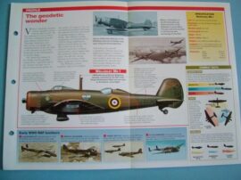 British Aircraft of World War II Card 50 Vickers WELLESLEY long span wing