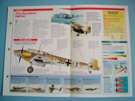 German Aircraft of World War II Card 13 Messerschmitt BF 110