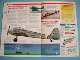 German Aircraft of World War II Card 17 Messerschmitt ME 210410 HORNISSE