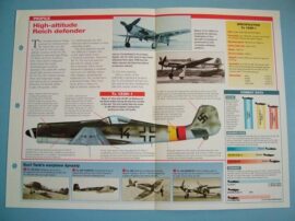German Aircraft of World War II Card 22 Focke Wulf TA 152
