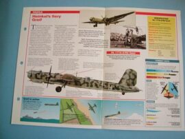 German Aircraft of World War II Card 27 Heinkel He 177 GREIF