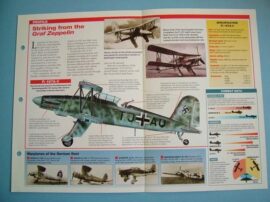 German Aircraft of World War II Card 29 Fieseler FI 167 Ship based design