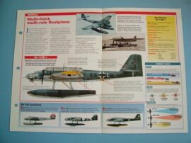 German Aircraft of World War II Card 36 Heinkel HE 115 floatplane
