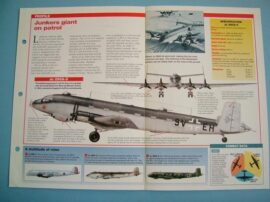 German Aircraft of World War II Card 39 Junkers Ju 90290