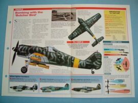 German Aircraft of World War II Card 41 Focke Wulf Fw 190FG