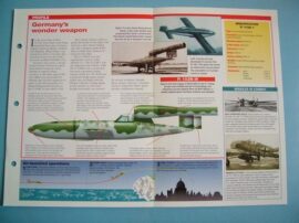 German Aircraft of World War II Card 49 Fieseler Fi 103R ReichenbergV 1