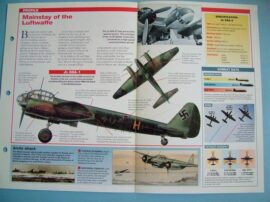 German Aircraft of World War II Card 6 Junkers Ju 88 Bomber