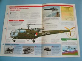 Helicopters and Vertiplanes Aircraft of the World Card 1 ALOUETTE III Aerospatiale