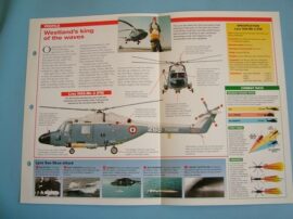 Helicopters and Vertiplanes Aircraft of the World Card 12 Westland LYNX NAVY