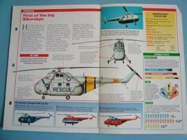 Helicopters and Vertiplanes Aircraft of the World Card 18 Sikorsky S 55H 19