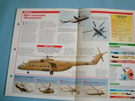 Helicopters and Vertiplanes Aircraft of the World Card 33 MIL Mi 6 Hook