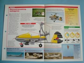 Helicopters and Vertiplanes Aircraft of the World Card 64 Wallis AUTOGYROS