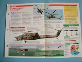 Helicopters and Vertiplanes Aircraft of the World Card 74 MIL Mi 28 Havoc