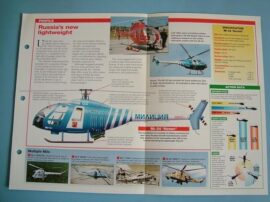Helicopters and Vertiplanes Aircraft of the World Card 76 MIL Mi 34 Hermit