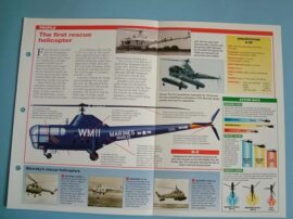 Helicopters andVertiplanes Aircraft of the World Card 82 Sikorsky S 51R 5