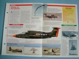 Helicopters andVertiplanes Aircraft of the World Card 91 Ryan XV 5A Vertifan