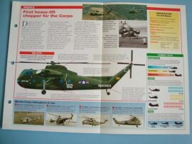 HelicoptersandVertiplanes Aircraft of the World Card 72 Sikorsky S 56CH 37 MOJAVE