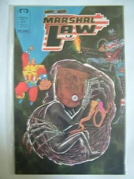 Mills O and neill MARSHALL LAW no.5 DECEMBER 1988 Epic Comics ref98