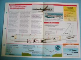 Modern Combat Aircraft of the World Card 104 Boeing E 6 Mercury Submarine comms