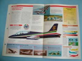Modern Combat Aircraft of the World Card 37 Aermacchi MB339