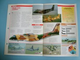Modern Combat Aircraft of the World Card 39 Airtech CN235 twin turboprop