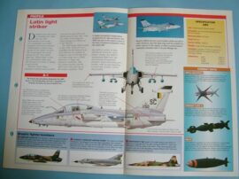 Modern Combat Aircraft of the World Card 45 AMX International