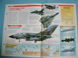 Modern Combat Aircraft of the World Card 49 Panavia Tornado IDS