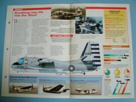 Modern Combat Aircraft of the World Card 52 Grumman S 2EFGUP Tracker