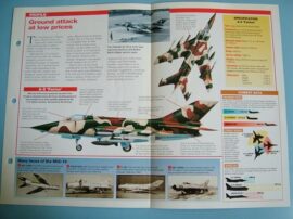 Modern Combat Aircraft of the World Card 54 Nanchang A 5 Fantan