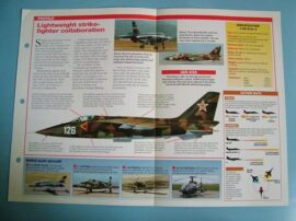 Modern Combat Aircraft of the World Card 84 CNIAR  SOKO IAR 93J 22 ORAO