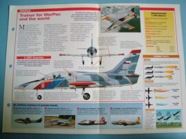 Modern Combat Aircraft of the World Card 90 Aero L 39L 59 Albatros Czech built
