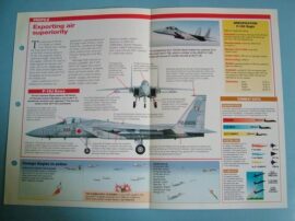 Modern Combat Aircraft of the World Card 94 McDonnell Douglas F 15AC Eagle