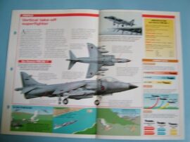 Modern Combat Aircraft of the World Card43 British Aerospace Sea Harrier FRSMk1
