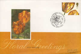 1997 Floral Greetings KEW GARDENS Luxury First Day Cover refCD251