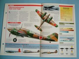 Other Aircraft of World War II Card 13 Mitsubishi KI 46 Dinah