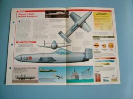 Other Aircraft of World War II Card 31 Yokosuka MXY7 OHKA flying suicide bomb