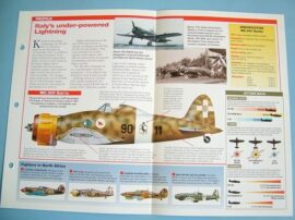 Other Aircraft of World War II Card 45 Macchi MC200 Saetta monoplane fighter