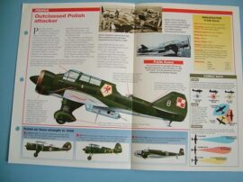Other Aircraft of World War II Card 48 PZL P23 Karas