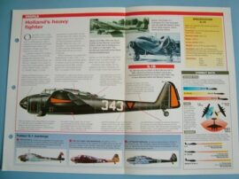 Other Aircraft of World War II Card 55 Fokker G1   Hollands heavy fighter
