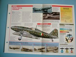 Other Aircraft of World War II Card 57 Fiat C55 Centauro Fast Italian fighter