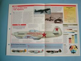 Other Aircraft of World War II Card 59 Yakovlev YAK 1 038 YAK 7