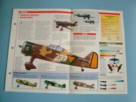 Other Aircraft of World War II Card 62 FOKKER DXXI Dutch defender