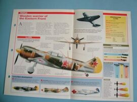 Other Aircraft of World War II Card 7 Lavochkin LA 5 andLA 7 Soviet