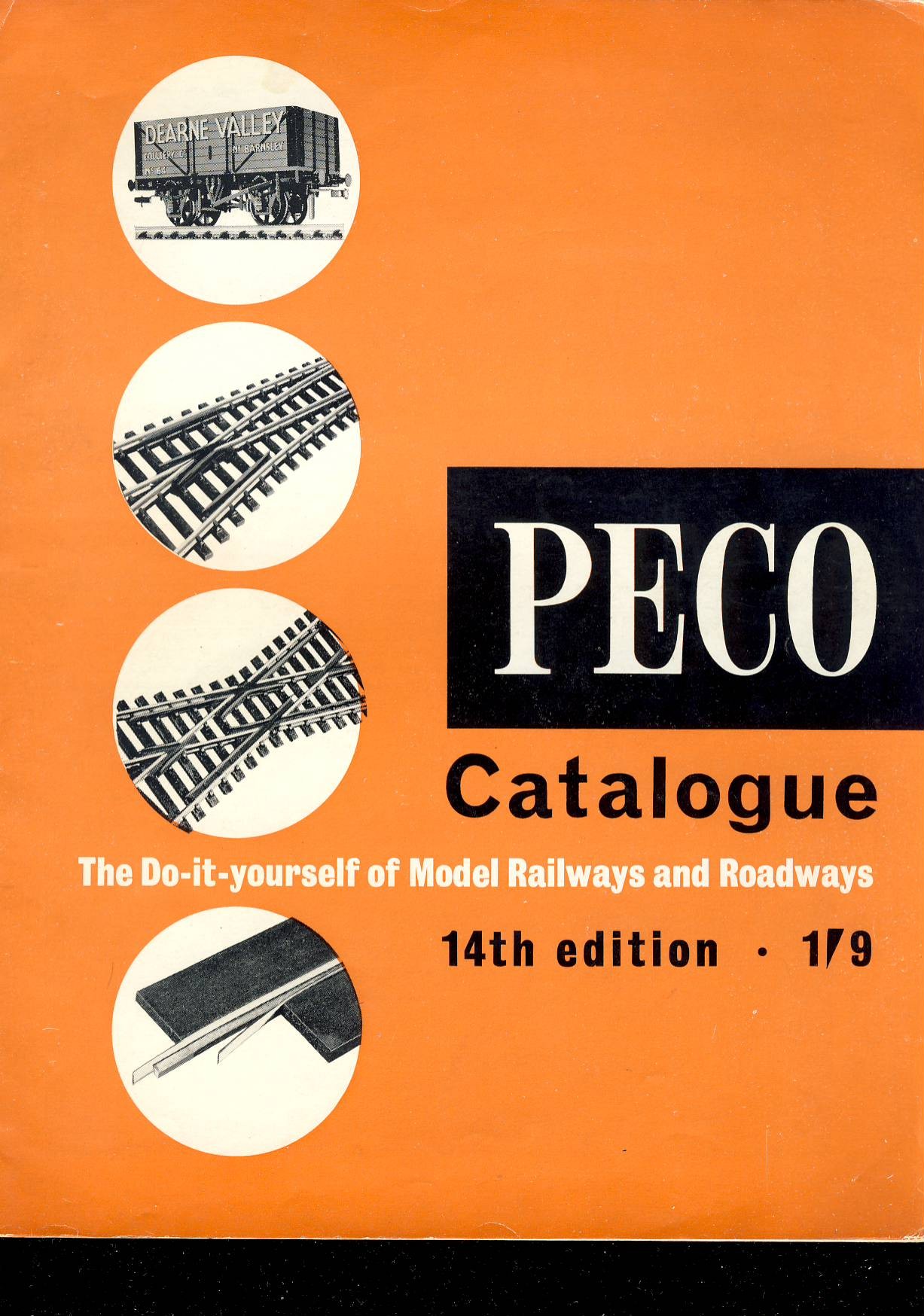 PECO Model Railways and Roadways Catalogue 1965 14th Edition Vintage ref098