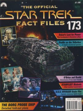 The Official Star Trek Fact File no.173 Paramount Publication never used